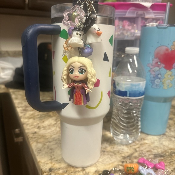 Colorful Character Keychain with Charms - Picture 4 of 4